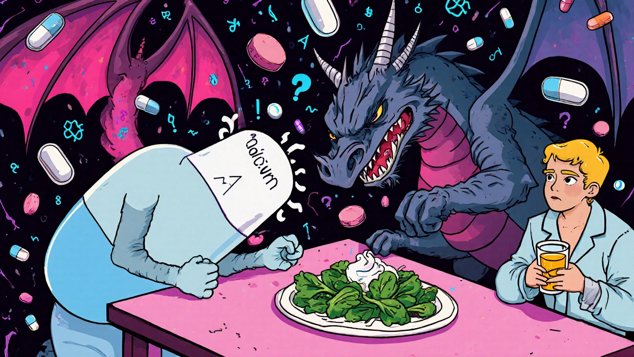 Calcium et fer : comment éviter les interactions avec les médicaments