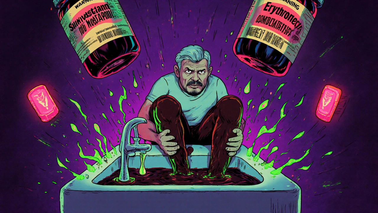 Rhabdomyolyse causée par les interactions médicamenteuses : une urgence musculaire méconnue