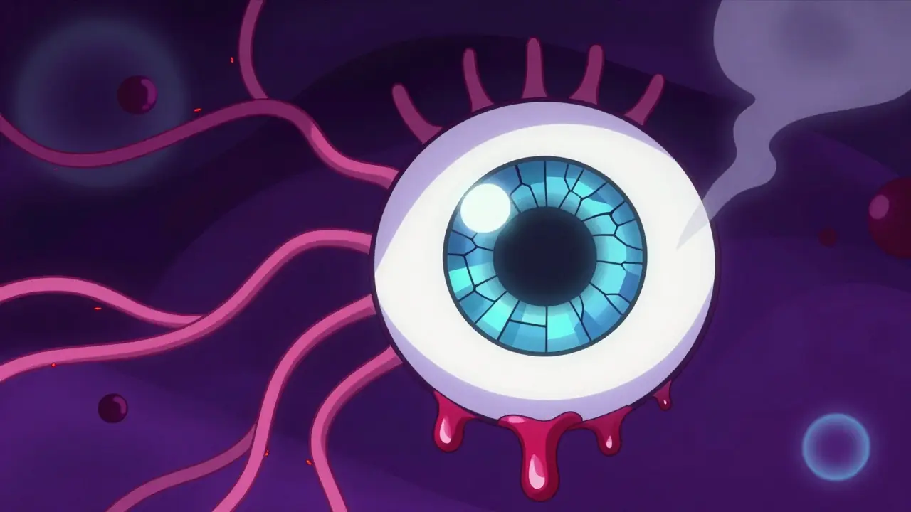 Rétinopathie diabétique : dommages rétiniens et traitement au laser