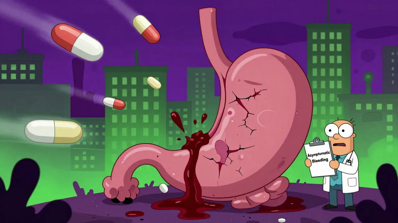 Sécurité des AINS : risques gastro-intestinaux, effets sur les reins et protocoles de surveillance