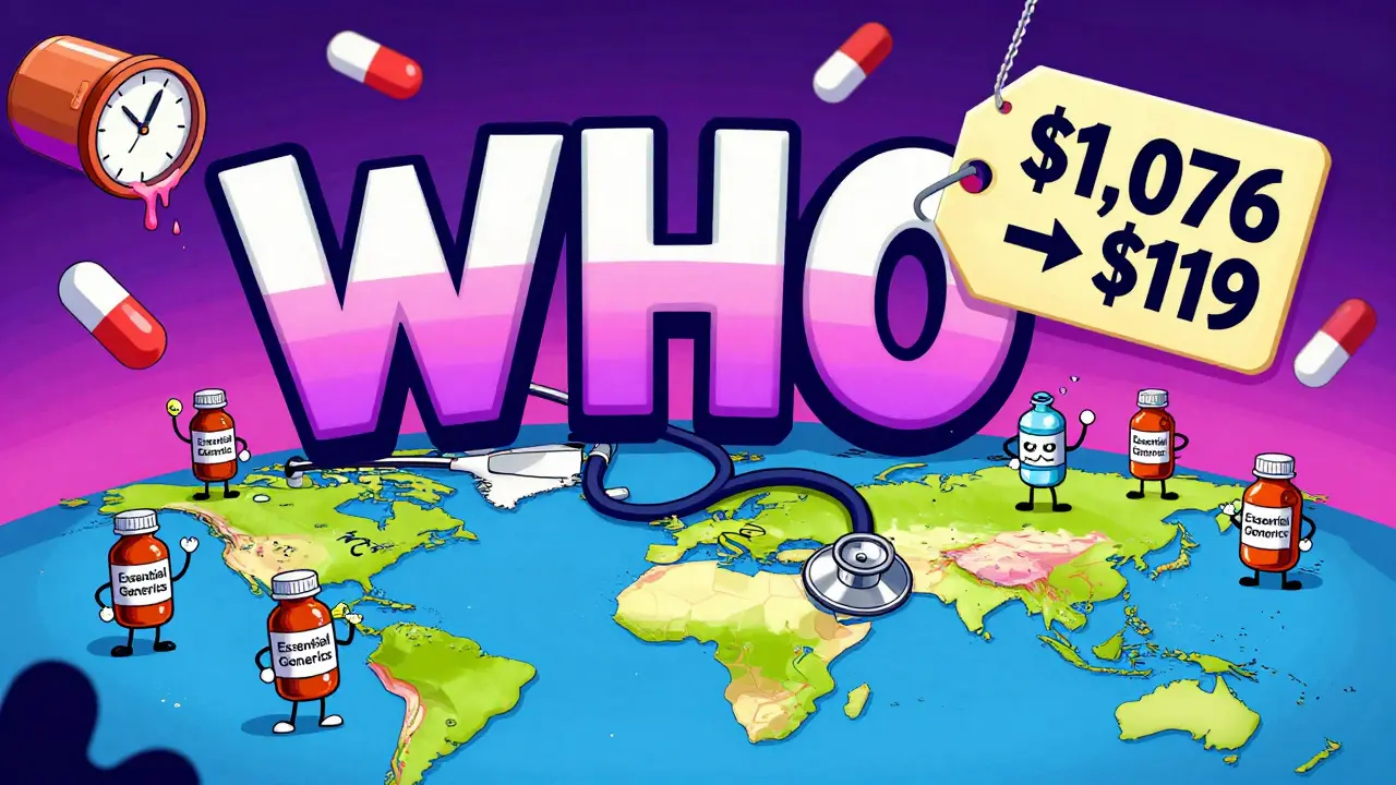 WHO Model Formulary : normes internationales pour les génériques essentiels