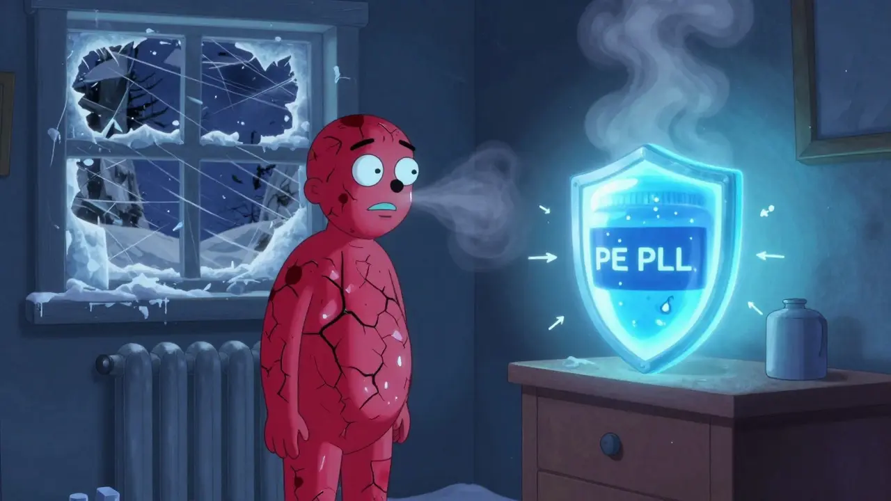 Dermatite Atopique : Déclencheurs de Poussées et Thérapie par Émollients