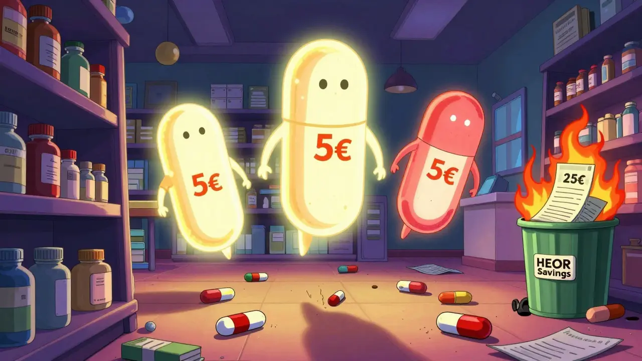 Économie des résultats : coût-bénéfice de l'utilisation des médicaments génériques