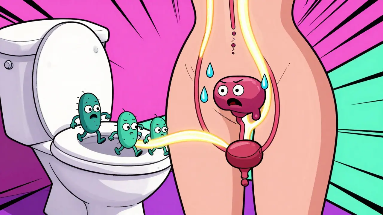 Infections Urinaires : Causes, Antibiotiques et Prévention