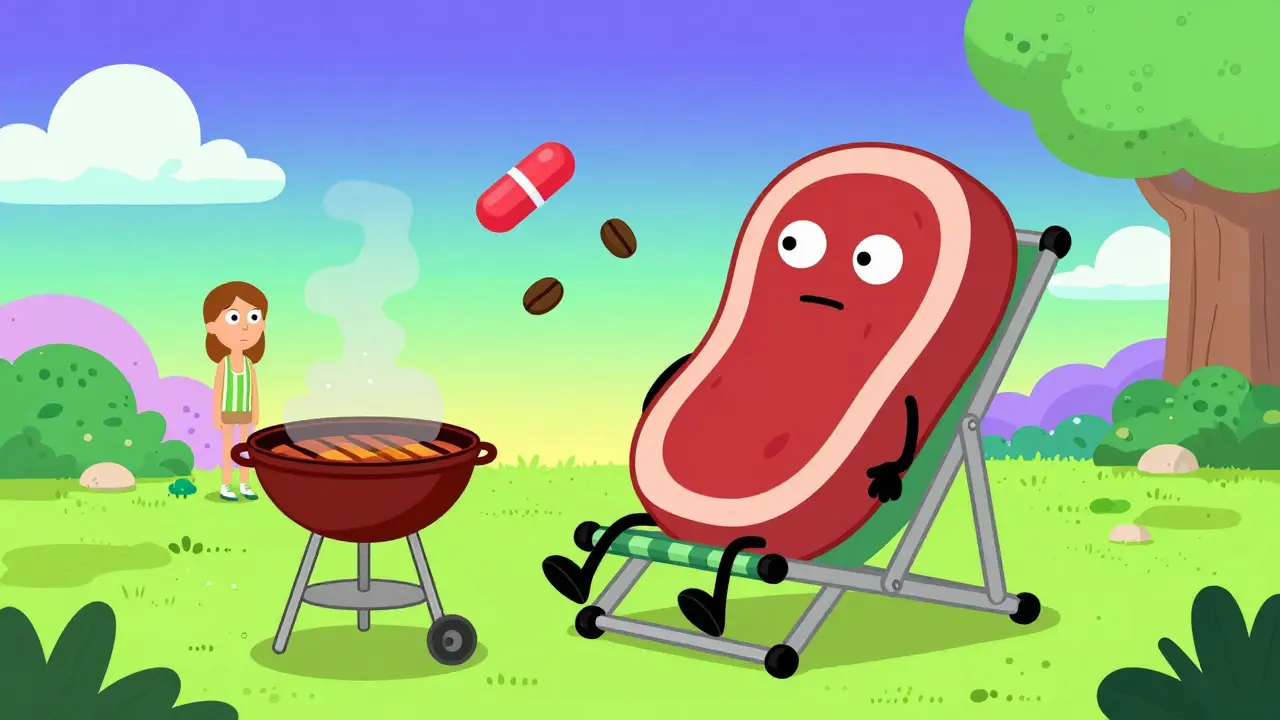 Viandes Grillées et Médicaments : Tout Savoir sur l'Induction du CYP1A2